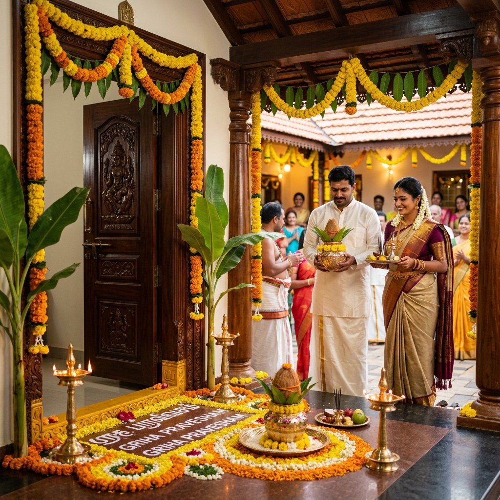 House Warming Griha Pravesh Photography in Pondicherry - Focus Capture Studio